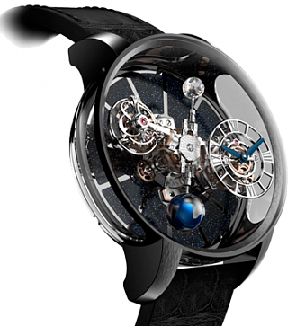 Review Jacob & Co. Grand Complication Masterpieces Astronomia Tourbillon Black Gold 750.100.30.AB.SD.1NS Replica watch